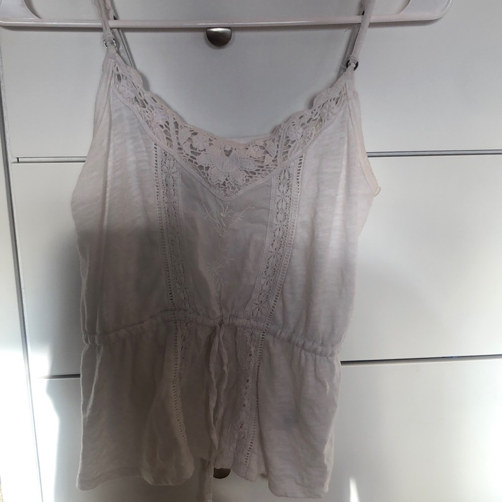White tank top
